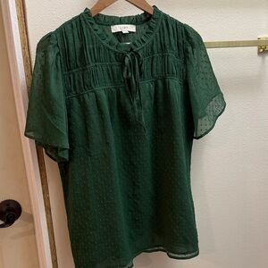 Women's Green Blouse